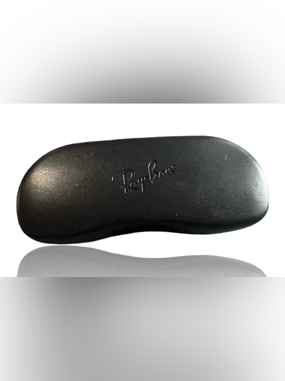 Ray-Ban Black Leather Glasses hard case